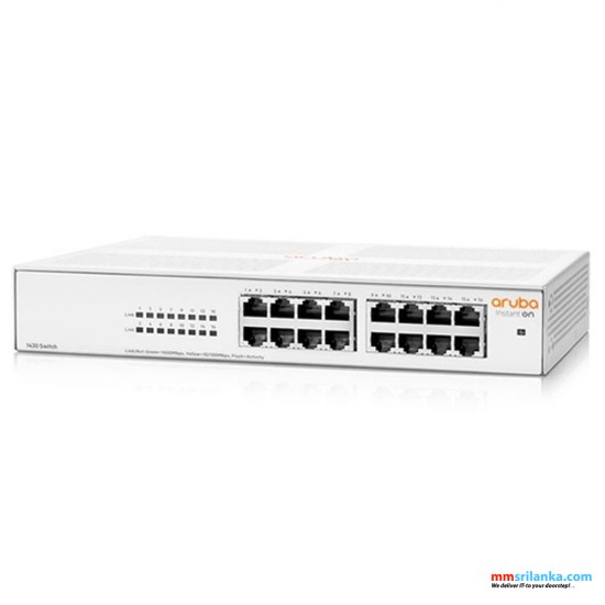 HPE Networking Instant On 1430 16G Class4 PoE 124W Switch (R8R48A) (5Y)